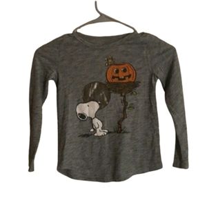 ADORABLE *JUMPING BEANS* HALLOWEEN LONG SLEEVE TEE, GRAY